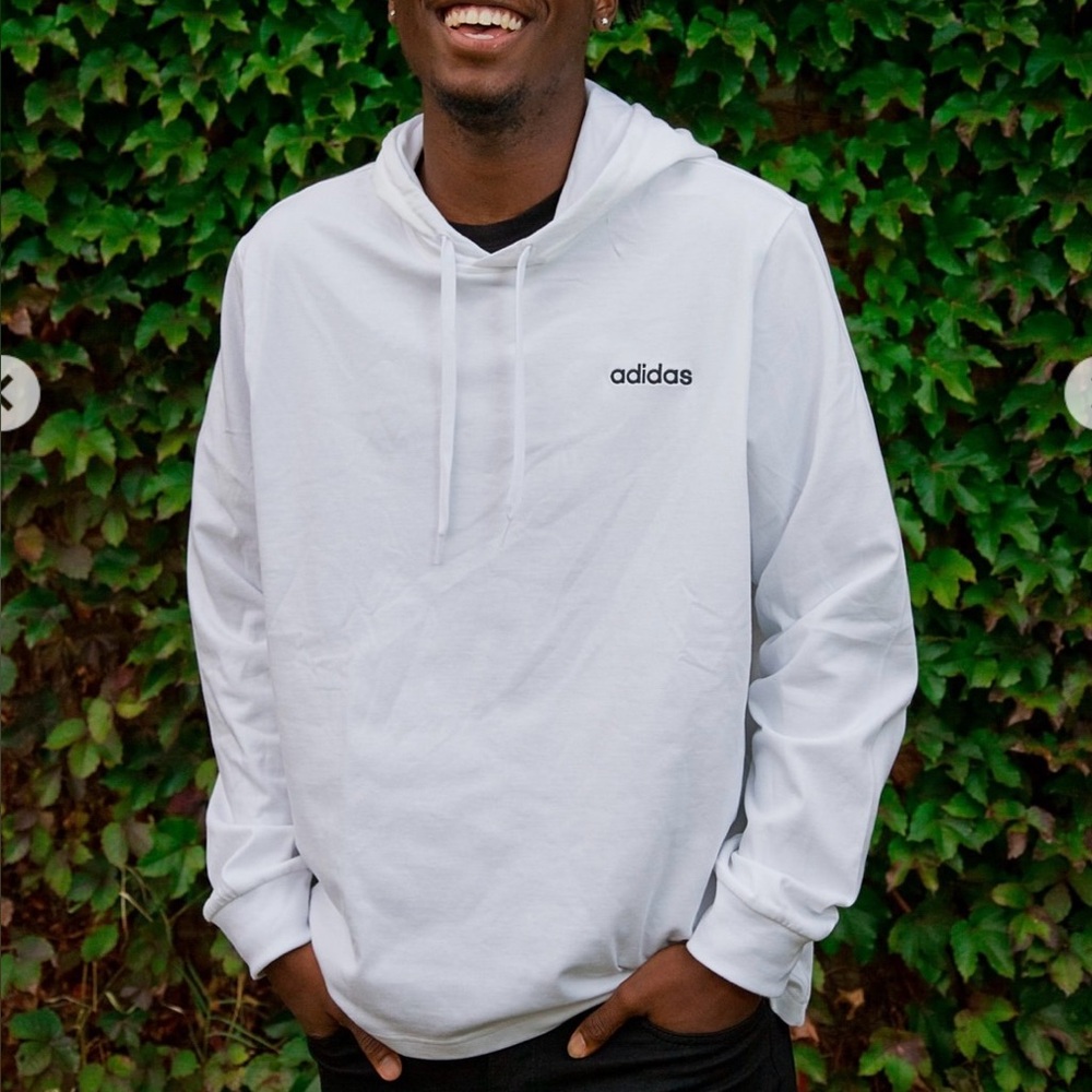 Adidas Men's Classic White Hoodie XL